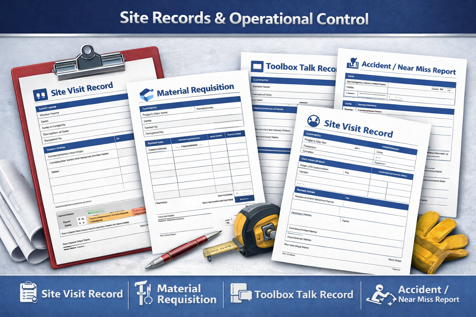 Plumbers toolkit 8 professional documents for UK plumbing and heating contractors